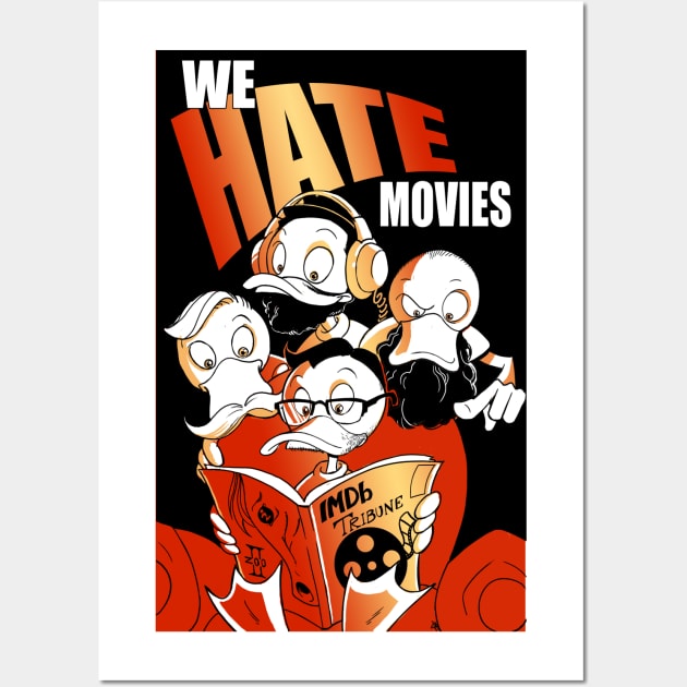 Down in Duckworld Wall Art by We Hate Movies